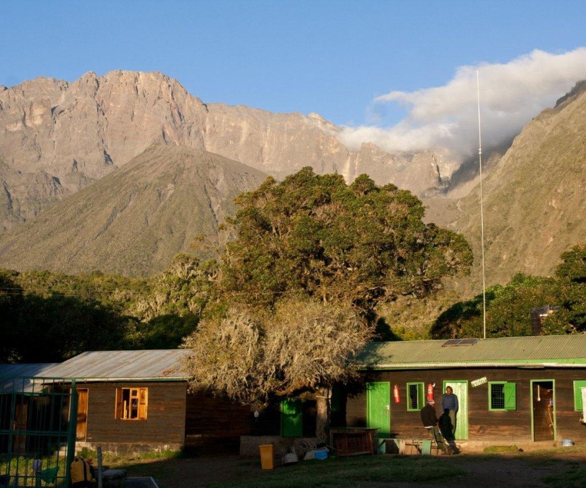 Saddle Hut on the Marangu Route, Kilimanjaro